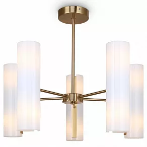 Люстра на штанге Freya Fiore FR5368CL-10BS