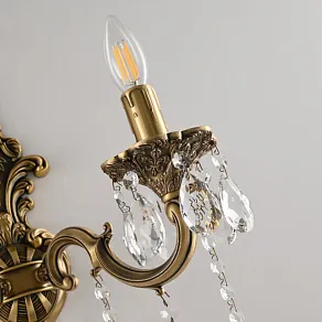 Бра Bohemia Ivele Crystal AL7801 AL7801B14/2/175 B FP
