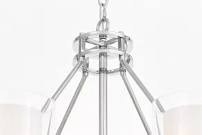 Подвесная люстра LUMINA DECO Marietta LDP 8025-8 CHR+WT