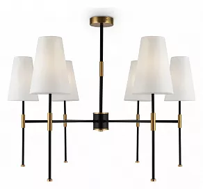 Люстра на штанге Freya Tida FR5196PL-06BBS