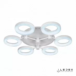 Потолочная люстра iLedex Jomo FS-014-X6-(B) 72W WH