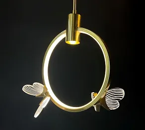 Подвесной светильник AM-Group MARIPOSA MARIPOSA SP2 POLISHED GOLD