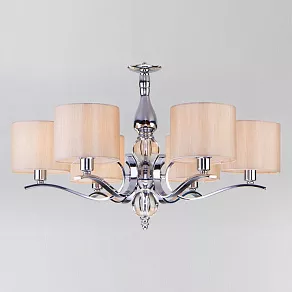 Подвесная люстра Eurosvet Shantel 60111/6 хром