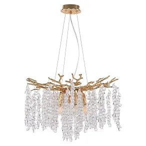 Подвесная люстра Arte Milano Веточка 230110.480.6.E14.H GD