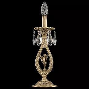 Настольная лампа декоративная Bohemia Ivele Crystal 7200 72400L/1-33 FP FA5S