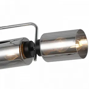 Люстра на штанге ILLUMICO  IL8249-4COU-79 BK CR