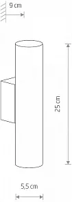 Бра Nowodvorski Eye wall 8073