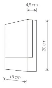 Накладной светильник Nowodvorski Flat LED 9422