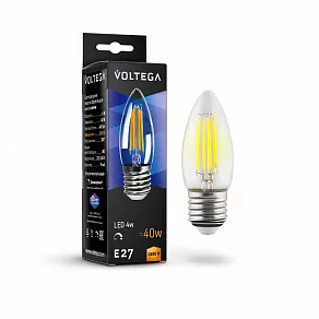 Лампа светодиодная Voltega Candle dim 5W E27 5Вт 3000K VG10-C1E27warm5W-FD