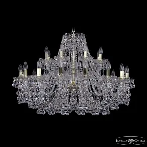 Подвесная люстра Bohemia Ivele Crystal 1409 1409/16+8/360 G