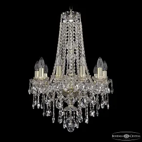 Подвесная люстра Bohemia Ivele Crystal 1415 1415/10/165/h-70 G