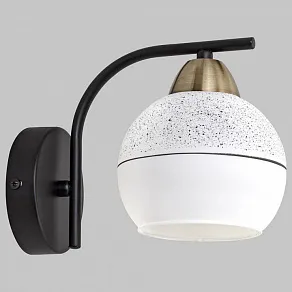 Бра Imex MD.8136 MD.8136-1-W-BK+AB