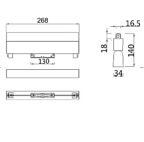Светильник на штанге Maytoni BASIS TR013-2-20W3K-W