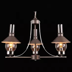 Подвесная люстра Natali Kovaltseva Alabarda ALABARDA 75117-3C ANTIQUE GRAY