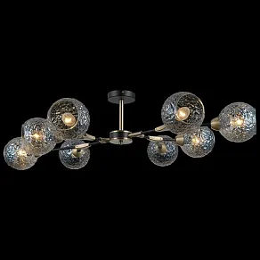 Люстра на штанге ILLUMICO  IL0253-8CSQ-79 BK AB