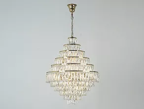 Подвесная люстра Newport 10120 10125+15/C gold