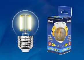 Лампа светодиодная Uniel  E27 5Вт 3000K UL-00002370