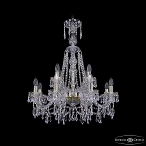 Подвесная люстра Bohemia Ivele Crystal 1403 1403/8+4/240/XL-80 G