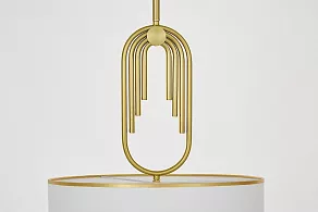 Светильник на штанге LUMINA DECO Zanetti LDP 5522-3 WT+MD