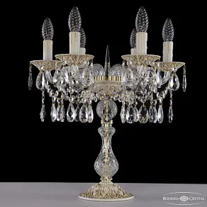 Настольная лампа декоративная Bohemia Ivele Crystal AL1613 AL16313L8/6/141-44 WMG