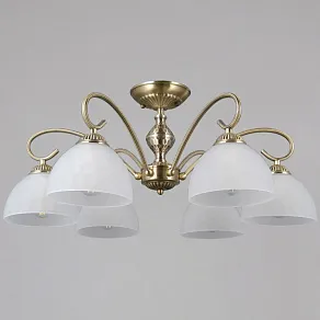 Люстра на штанге ILLUMICO  IL0894-6CSQ-26 AB ELITE