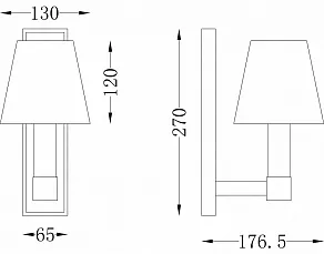 Бра Maytoni Tet-a-tet MOD104WL-01B