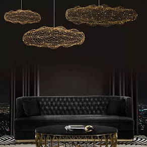 Подвесная люстра Loft it Cloud 10247/1000 Gold