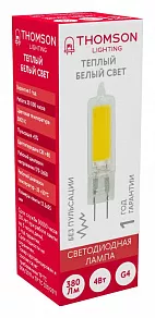 Лампа светодиодная Thomson G4 COB G4 4Вт 3000K TH-B4218