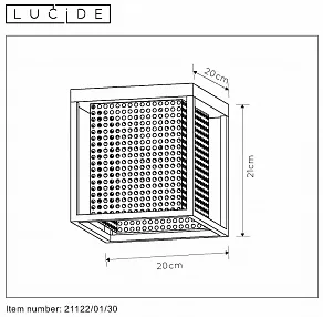 Накладной светильник Lucide Sansa 21122/01/30