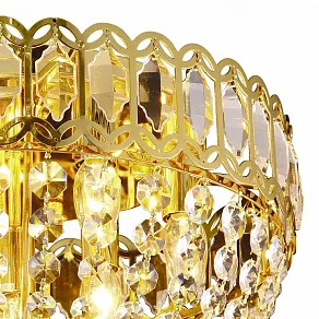 Потолочная люстра Arte Lamp Corona A5002PL-7GO