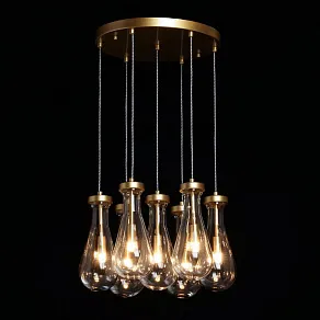 Подвесная люстра DeMarkt Крайс 14 657013807