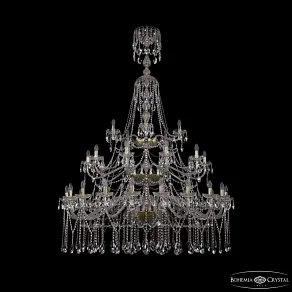 Подвесная люстра Bohemia Ivele Crystal 1413 1413/20+10+5/530/XL-201/3d G