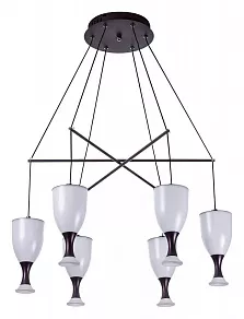 Подвесная люстра LED4U 6409 6409-6 Brown