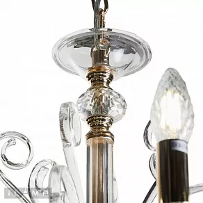 Подвесная люстра iLamp King P9372-6 GD