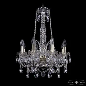 Подвесная люстра Bohemia Ivele Crystal 1411 1411/8/141/h-62 G