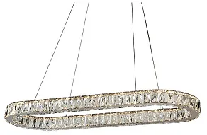 Подвесная люстра Newport  8580/90 C oval chrome