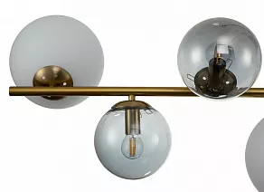 Люстра на штанге Indigo Duetto 11023/7R Bronze