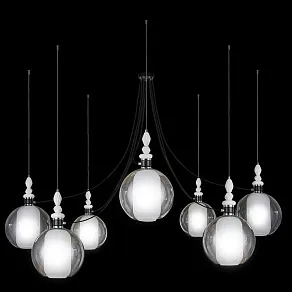 Подвесная люстра 33 идеи M66TR PND182.07.17CH.003BL-M66TR