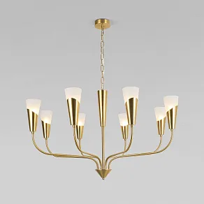 Подвесная люстра Eurosvet Rhyton 60167/8 латунь