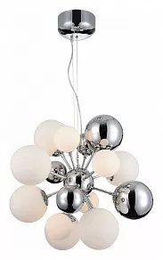 Подвесная люстра LUMINA DECO Galaksida LDP 8565-10/16 CHR+GY