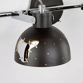 Бра Eurosvet Grunge 20069/2 черный