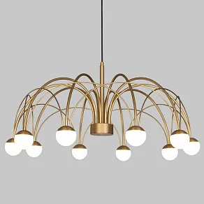 Люстра на штанге Eurosvet Ragno 90030/10 LED золото