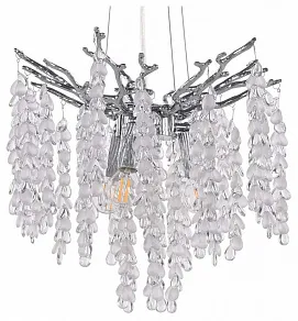 Подвесная люстра Arte Milano Веточка 230110.360.3.E14.H CR