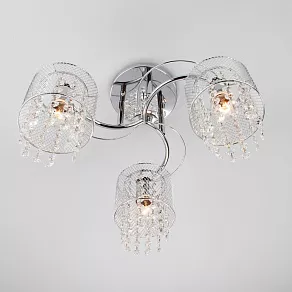 Люстра на штанге Eurosvet Bonnie 30137/3 хром