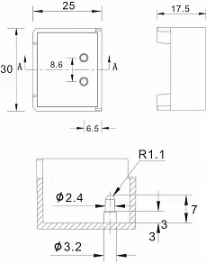 Заглушка для профиля Deko-Light  930356