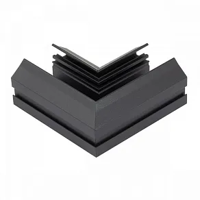 Соединитель угловой L-образный для треков встраиваемых AM-Group  AM540 BK SMART