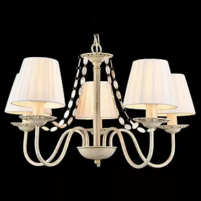 Подвесная люстра Eurosvet 60026 60026/5 бежевый с золотом