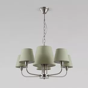 Подвесная люстра Eurosvet Milos 60153/8 никель