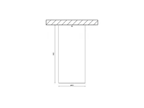 Накладной светильник SWG PRO Villy VL-BASE-GD-WW