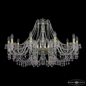 Подвесная люстра Bohemia Ivele Crystal 1410 1410/10/360 G V7010